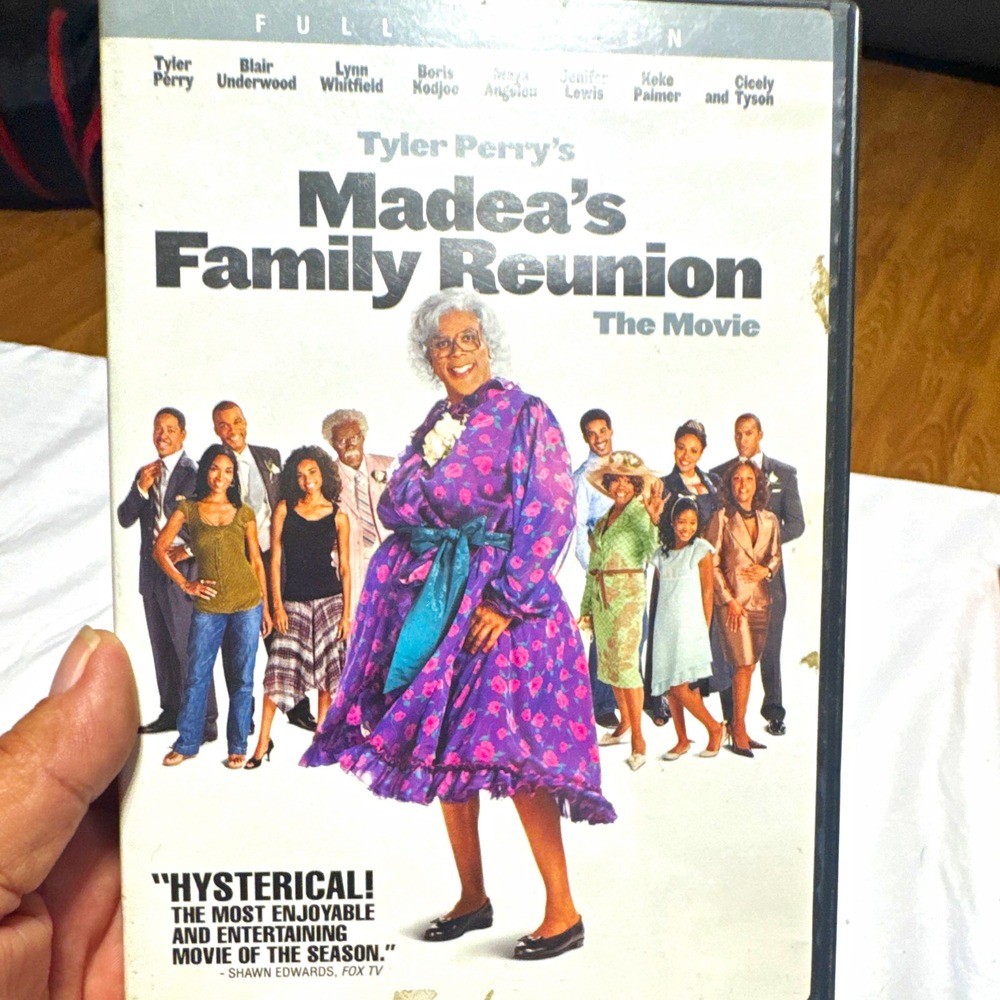 Tyler Perry's Madea's Family Reunion The Movie DVD Full Screen Lionsgate 19328